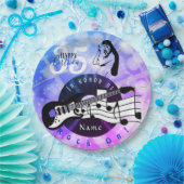 Guitarist Birthday Theme Paper Bord HAMbWG (Feest)