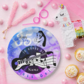 Guitarist Birthday Theme Paper Bord HAMbWG (Feest)