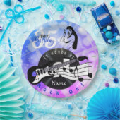 Guitarist Birthday Theme Paper Bord HAMbWG (Feest)