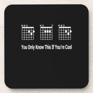 Guitarist Dad Guitar Tab Musical Birthday Bier Onderzetter