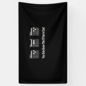Guitarist Dad Guitar Tab Musical Birthday Spandoek (Verticaal)