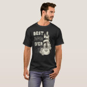 Guitarist Father Best Dad Ever D A D Chord Guitar T-shirt (Voorkant volledig)