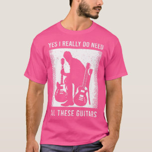 Guitarist Gezegde met een grappige gitaarofferte v T-shirt