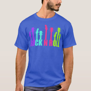 Guitarist Gezegde Rock en Roll Guitar Musik Acoust T-shirt