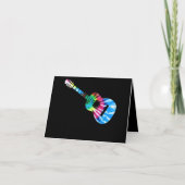 Guitarist Gift Bedankkaart (Voorkant)