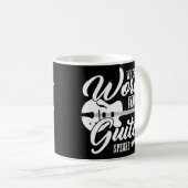 Guitarist gift guitar saying nice  koffiemok (Voorkant rechts)