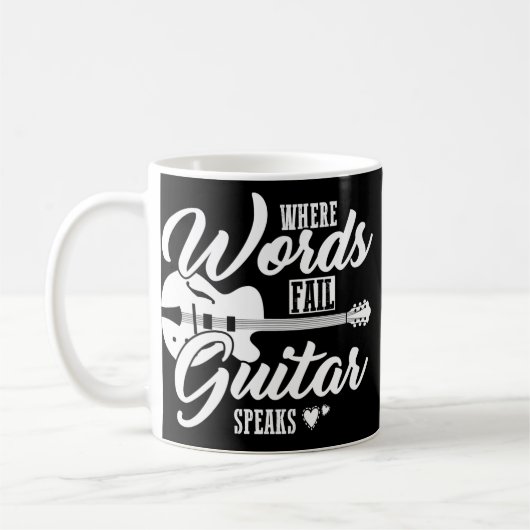 Guitarist gift guitar saying nice  koffiemok (Links)