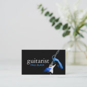 Guitarist Guitar Instructor Music Instruments Visitekaartje (Staand voorkant)