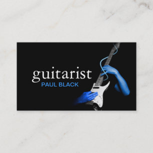 Guitarist Guitar Instructor Music Instruments Visitekaartje