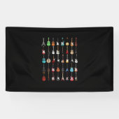 Guitarist Guitar Musical Instrument Rock and Roll Spandoek (Horizontaal)