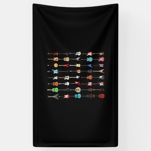 Guitarist Guitar Musical Instrument Rock and Roll Spandoek (Verticaal)