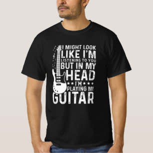 Guitarist Guitar Player Electric Funny Gift T-shirt