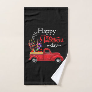 Guitarist Happy Valentines Day Guitarist Birthday Handdoek