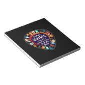 Guitarist How Many Guitars Birthday Notitieblok (Schuin)