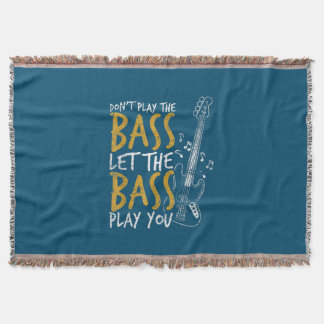 Guitarist Let The Bass Guitar Birthday Deken