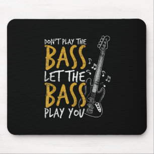 Guitarist Let The Bass Guitar Birthday Muismat