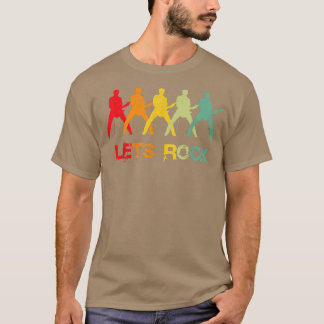 Guitarist Lets Rock n Roll Guitar  voor T-shirt