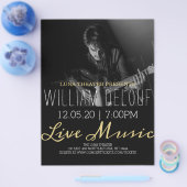Guitarist Live Music Concert Flyer (Enkel)