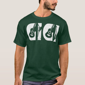Guitarist mammie Funny Gigi Music Guitar Mothers D T-shirt