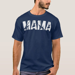 Guitarist mammie Funny Mama Music Guitar Mothers D T-shirt