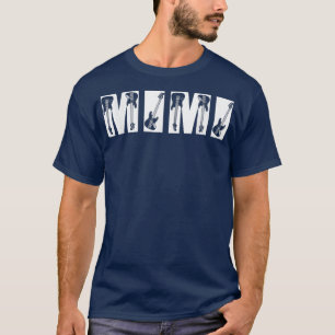 Guitarist Mimi Funny Music Guitar Lover Mothers Da T-shirt