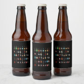 Guitarist Musical Instrument Rock & Roll Bier Etiket (Flessen)