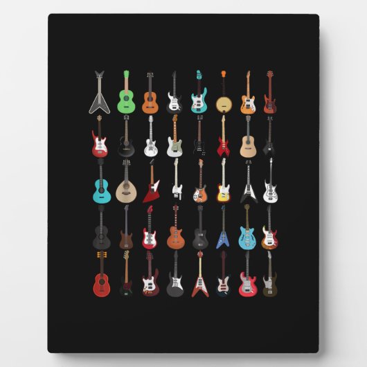 Guitarist Musical Instrument Rock & Roll Fotoplaat (Voorkant)