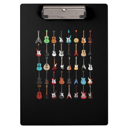 Guitarist Musical Instrument Rock & Roll Klembord (Voorkant)