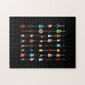 Guitarist Musical Instrument Rock & Roll Legpuzzel (Horizontaal)