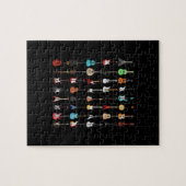 Guitarist Musical Instrument Rock & Roll Legpuzzel (Horizontaal)