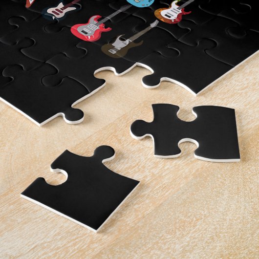 Guitarist Musical Instrument Rock & Roll Legpuzzel (Zijkant)