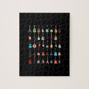 Guitarist Musical Instrument Rock & Roll Legpuzzel