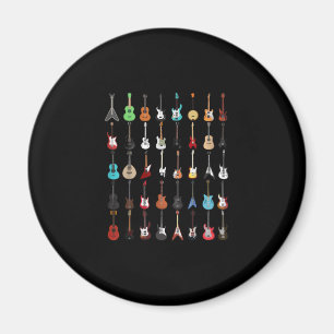 Guitarist Musical Instrument Rock & Roll Magneet