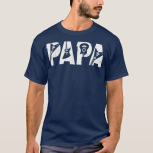 Guitarist Papa Funny Papa Music Guitar Fathers Da T-shirt