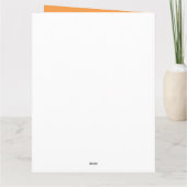 Guitarist Playing Guitar Birthday Kaart (Achterkant)