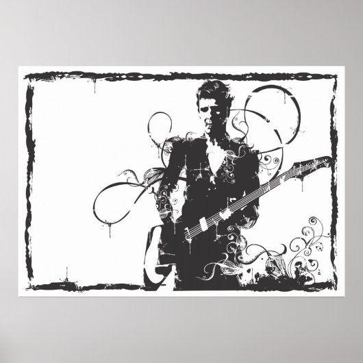 Guitarist Poster (Voorkant)