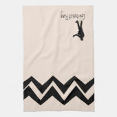 Guitarist Rag Custom Art-Deco Custom Towels Theedoek (Verticaal)