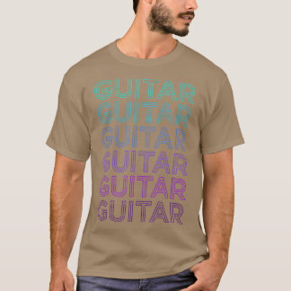 Guitarist Retro T-shirt