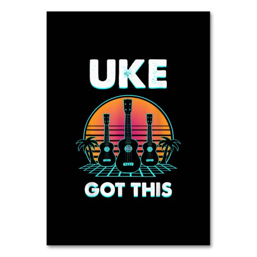 Guitarist Uke Got This Birthday Kaart (Voorkant)