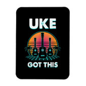 Guitarist Uke heeft deze verjaardag Magneet (Verticaal)