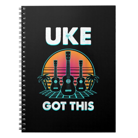 Guitarist Uke heeft deze verjaardag Notitieboek (Voorkant)