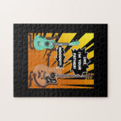 Guitarist Uke, ik ben je vader Birthday Legpuzzel (Horizontaal)