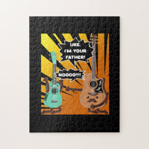 Guitarist Uke, ik ben je vader Birthday Legpuzzel