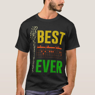 Guitarist VaderBeste vader ooitD Een D-akkoord Gif T-shirt