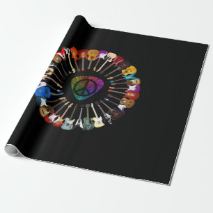 Guitarist Variety Birthday Cadeaupapier