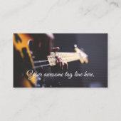 Guitarist Visitekaartje - Leerster Songwriter Band (Achterkant)