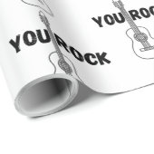 Guitarkrapppapier Cadeaupapier (Rol Hoek)