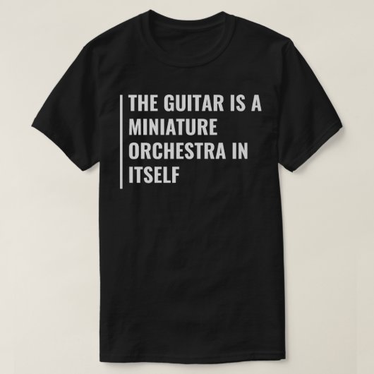 GuitarMiniature Orchestra T-shirt (Design voorkant)