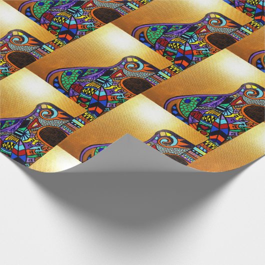 Guitarpeerpapier Cadeaupapier (Hoek)