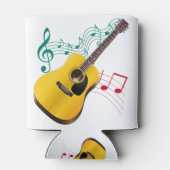 guitarras con notas musicales blikjeskoeler (Achterkant)